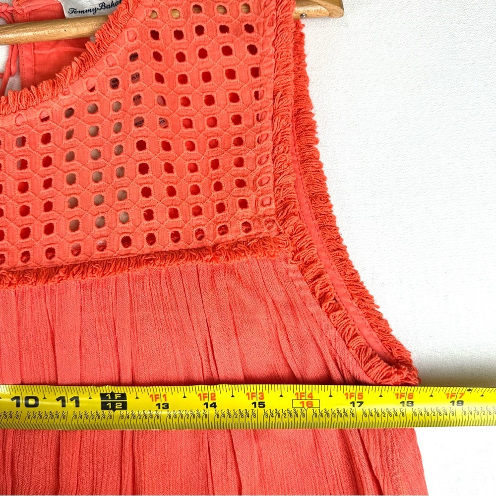 Tommy Bahama Crinkle Sleeveless Dress NWT Resort Travel Beach - Picture 10 of 11